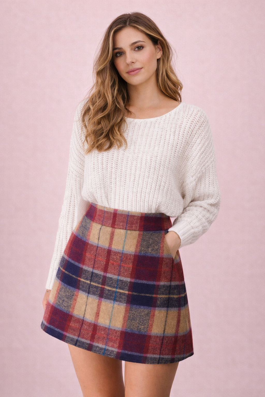 MAR | Minifalda de tweed