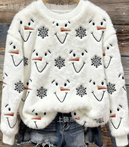 INDIA | Jersey moderno con redondo estampado