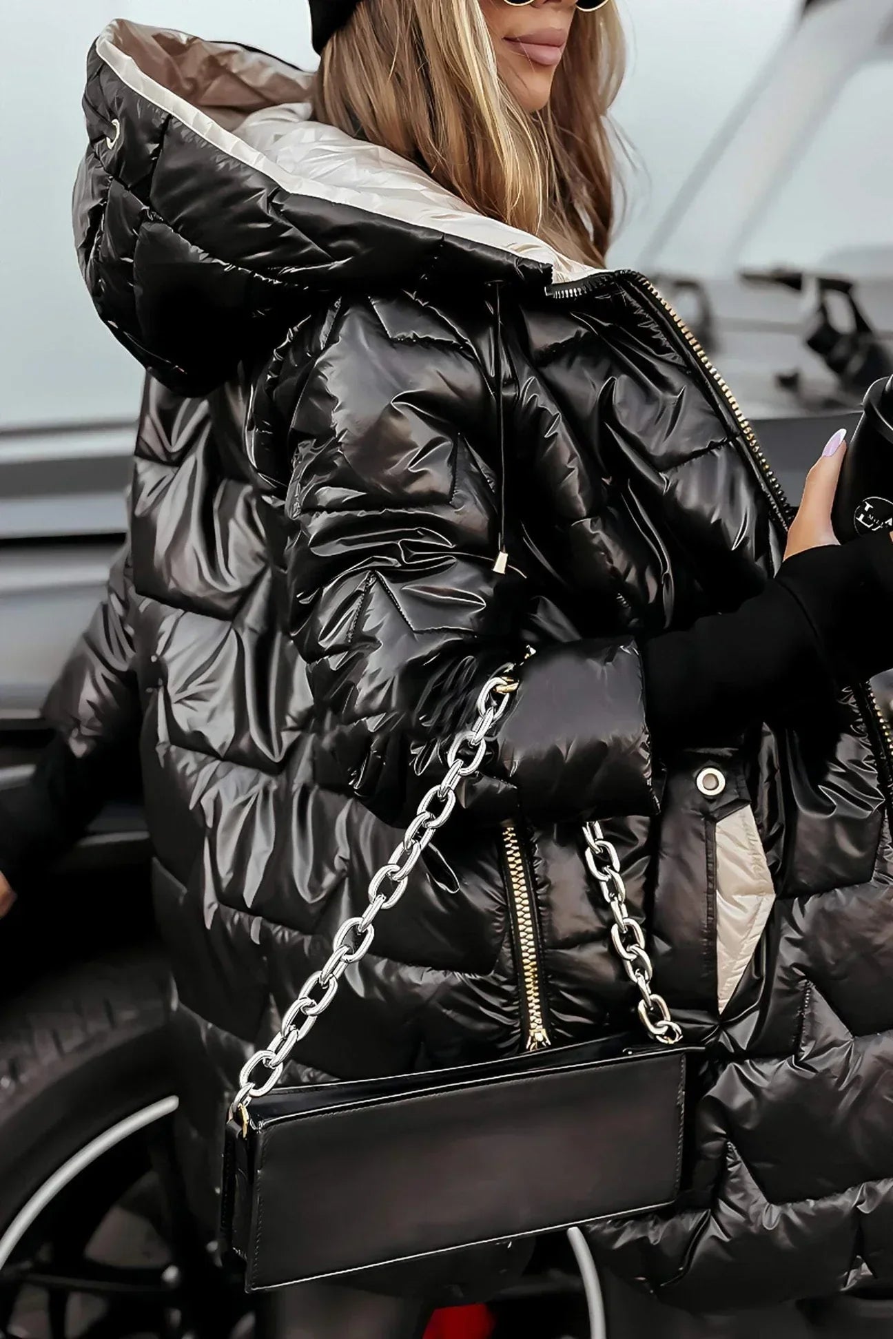 ASTRID | Chaqueta de invierno con capucha y forro
