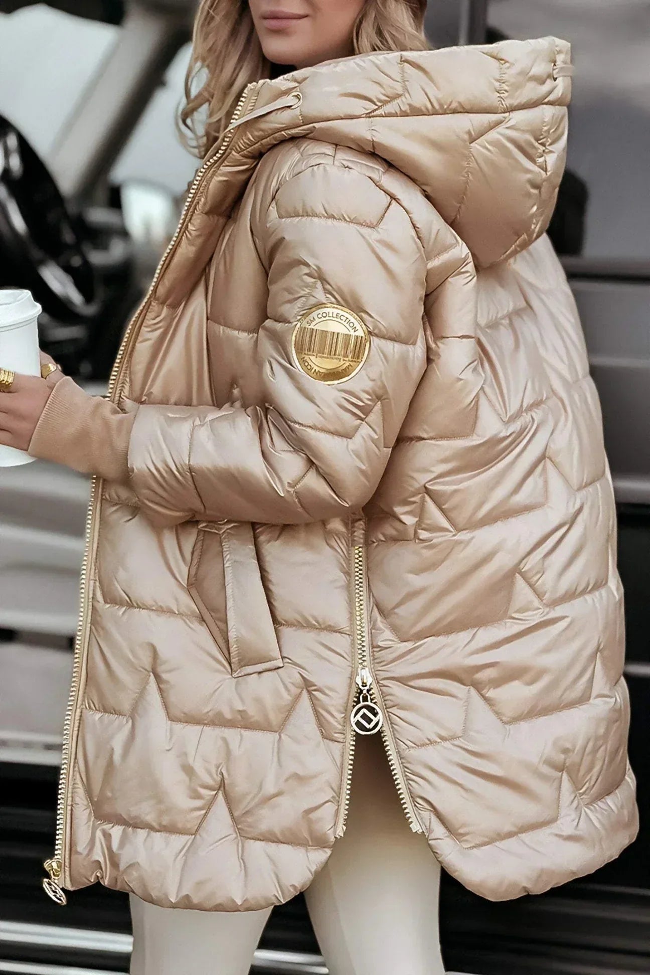 ASTRID | Chaqueta de invierno con capucha y forro