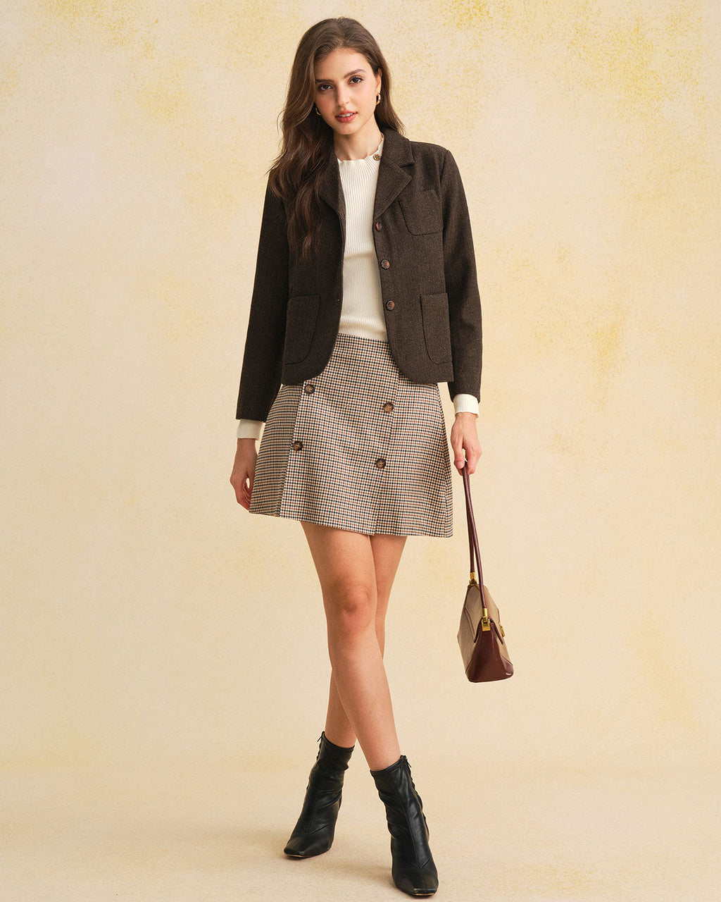 MARA | Minifalda de cuadros